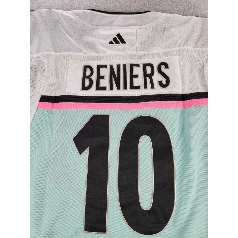 ADIDAS 2023 Beniers‎ #10 NHL ALL STAR GAME WESTERN CONFERENCE JERSEY SIZE 52 L